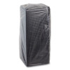 Recycled Plastic Container, 6 x 6 Brownie Container, 7.5 x 7.5 x 0.56, Black, Plastic, 195/Carton