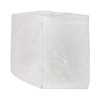 Paperboard Hinged Container, Pizza Box, 8.26 x 6.56 x 1.5, White, Paper, 500/Carton