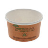 Earthchoice Compostable Soup Cup, Small, 8 Oz, 3 x 3 x 3, Brown, Paper, 500/Carton
