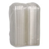 Sensation Smartlock Hinged Lid Container, 5.2 x 5.3 x 2.56, Clear, Plastic, 375/Carton