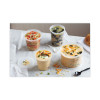 Newspring Delitainer Microwavable Container, 24 Oz, 4.55 x 4.55 x 4.35, Clear, Plastic, 240/Carton