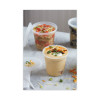 Newspring Delitainer Microwavable Container, 24 Oz, 4.55 x 4.55 x 4.35, Clear, Plastic, 240/Carton