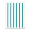 Marine Biodegradable Straws, 8.5", Pha, Ocean Blue, Wrapped, 300/Bx, 4 Boxes/Carton