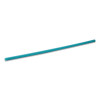 Marine Biodegradable Straws, 7.75", Pha, Ocean Blue, Wrapped, 375/Box, 10 Boxes/Carton