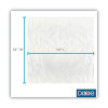 All-Purpose Food Wrap, Dry Wax Paper, 14 x 14, White, 1,000 Sheets/Pack, 4 Packs/Carton