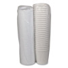 Paper Round Food Container And Lid Combo, 16 Oz, 38" Diameter x 3.9" h, White, 250/Carton