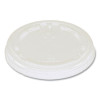 Pla Lids For Fiber Cups, 3.1" Diameter x 0.4" h, Clear, Plastic, 1,000/Carton