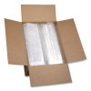 Ops Dome-Style Lid, 17S Deep Dome, 8.3 x 4.8 x 2.1, Clear, Plastic, 250/Carton