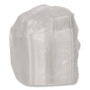 Clearview Bakery Cupcake Container, 2 Compartments, 6.75 x 4 x 4, Clear, Plastic, 100/Carton
