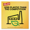 Guaranteed Strong Large Drawstring Trash Bags, Three-Ply, 30 Gal, 1.05 Mil, 30 x 33, Black, 28/Box