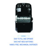 Hands Free Mechanical Towel Dispenser, 13.25 X 10.25 X 16.25, Black