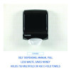 Ultrafold Multifold/c-Fold Towel Dispenser, 11.75 X 6.25 X 18, Black Pearl