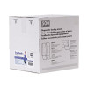 Trapeze Disposable Dusting Sheets, 5" X 125 Ft, White, 250 Sheets/Roll, 2 Rolls/Carton