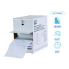Trapeze Disposable Dusting Sheets, 8" x 125 Ft, White, 250 Sheets/Roll
