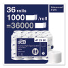 Advanced High Capacity Bath Tissue, Coreless, Septic Safe, 2-Ply, White, 1,000 Sheets/Roll, 36 Rolls/Carton