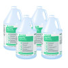 Mega Mop Damp Mop Concentrate, Lemon Scent, 1 Gal Bottle, 4/Carton
