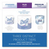 Essential Standard Roll Bathroom Tissue For Business, Septic Safe, 2-Ply, White, 550 Sheets/Roll
