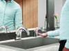 One Shot Soap Dispenser - Touch Free, Foam, 11 X 14 X 3.5, Chrome