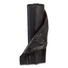 High-Density Commercial Can Liner Value Pack, 56 Gal, 19 Mic, 43" x 46", Black, Interleaved Roll, 25 Bags/Roll, 6 Rolls/Ct