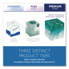 Professional Facial Tissue, Pop-Up Box, 2-Ply, 90 Sheets/Box, 6 Boxes/Pack
