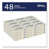 White Facial Tissue For Business, Pop-Up Box, 2-Ply, 125 Sheets/Box, 48 Boxes/Carton