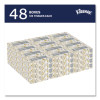 White Facial Tissue For Business, Pop-Up Box, 2-Ply, 125 Sheets/Box, 48 Boxes/Carton