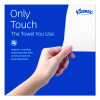 Hard Roll Paper Towels With Premium Absorbency Pockets With Colored Core, Blue Core, 1-Ply, 7.5" x 700 Ft, White, 6 Rolls/Ct