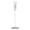 Fit Touch Free Dispenser Floor Stand, 15.7 X 15.7 X 58.3, White