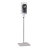 Fit Touch Free Dispenser Floor Stand, 15.7 X 15.7 X 58.3, White