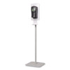 Fit Touch Free Dispenser Floor Stand, 15.7 X 15.7 X 58.3, White