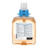Foaming Antimicrobial Handwash/Moisturizer Refill, For Fmx-12 Dispenser, Light Fruity Scent, 1,250 Ml, 4/Carton