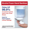 Premium Alcohol Foam Hand Sanitizer, 1 L Bottle, Unscented, 6/Carton