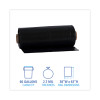 Industrial Can Liner Rolls, 60 Gal, 2.7 Mil, 21" x 17" x 63", Black, 50/Carton