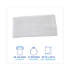 High Density Industrial Can Liners Flat Pack, 60 Gal, 13 Mic, 38" x 60", Natural, Flat Pack, 200/Carton