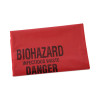 Linear Low Density Health Care Trash Can Liners, 16 Gal, 1.3 Mil, 24" x 32", Red, Flat Pack, 250/Carton