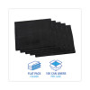 Linear Low Density Industrial Can Liners, 60 Gal, 0.7 Mil, 38" x 58", Black, Flat Pack, 100/Carton