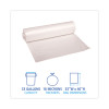 High Density Industrial Can Liners Coreless Rolls, 33 Gal, 16 Mic, 33" x 40", Natural, Perforated, 25 Bags/Roll, 10 Rolls/Ct