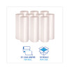 High Density Industrial Can Liners Coreless Rolls, 45 Gal, 13 Mic, 40" x 48", Natural, Perforated, 25 Bags/Roll, 10 Rolls/Ct