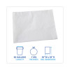 Linear Low Density Industrial Can Liners, 60 Gal, 0.7 Mil, 38" x 58", White, Flat Pack, 100/Carton