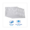 Linear Low Density Industrial Can Liners, 60 Gal, 0.9 Mil, 38" x 58", White, Flat Pack, 100/Carton