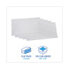 Linear Low Density Industrial Can Liners, 45 Gal, 0.9 Mil, 40" x 46", White, Flat Pack, 100/Carton
