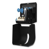 Hygienic Push-Paddle Roll Towel Dispenser, 13 X 10 X 14.4, Black
