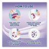 Click Gel Automatic Toilet Bowl Cleaner, Lavender And Cotton Blossom, 6/Box, 4 Boxes/Carton