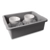 Bus/Utility Box, 17.3" X 7" X 21.5", Gray