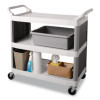 Bus/Utility Box, 17.3" X 7" X 21.5", Gray