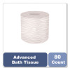 Advanced Bath Tissue, Septic Safe, 2-Ply, White, 500 Sheets/Roll, 80 Rolls/Carton