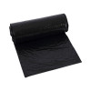 Low-Density Waste Can Liners, 16 Gal, 1 Mil, 24" x 32", Black, Perforated Roll, 10 Bags/Roll, 15 Rolls/Carton