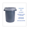 Low-Density Waste Can Liners, 30 Gal, 0.5 Mil, 30" x 36", White, Perforated Roll, 10 Bags/Roll, 20 Rolls/Carton
