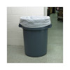 Low-Density Waste Can Liners, 60 Gal, 0.5 Mil, 38" x 58", White, Perforated Roll, 10 Bags/Roll, 10 Rolls/Carton