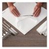 Airlaid Flat Pack Napkins, 1 Ply, 15.5 X 15.5, White, 1,000/Carton